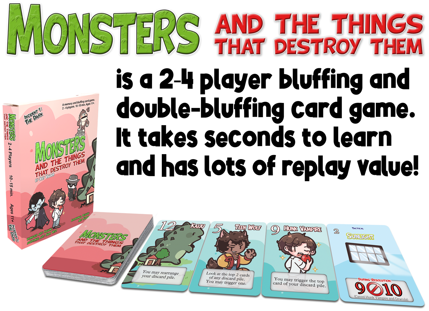 [Monsters KS] Additional copy of Monsters: The Dark (with tuckbox)