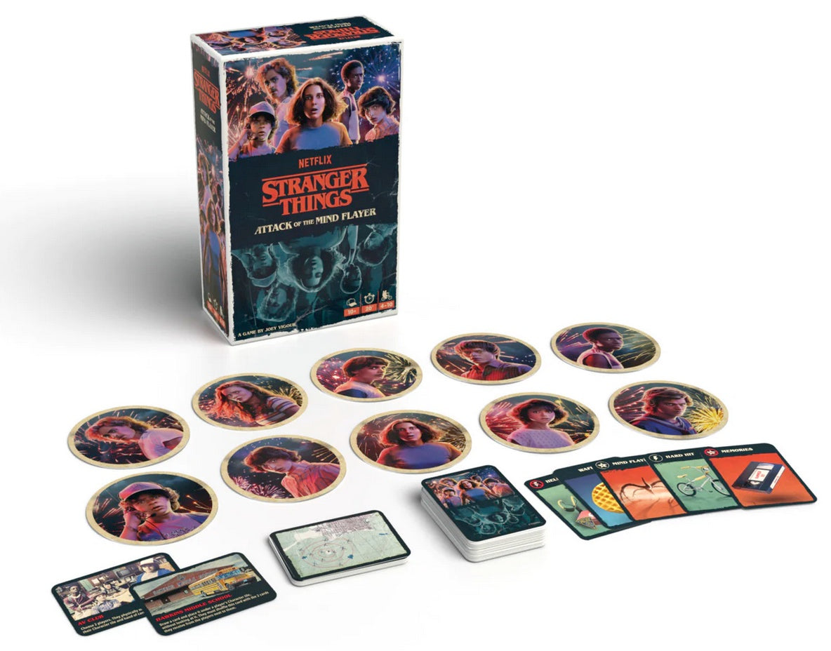 [Monsters KS] Stranger Things: Attack of the Mind Flayer (signed) -free shipping to USA/CAN