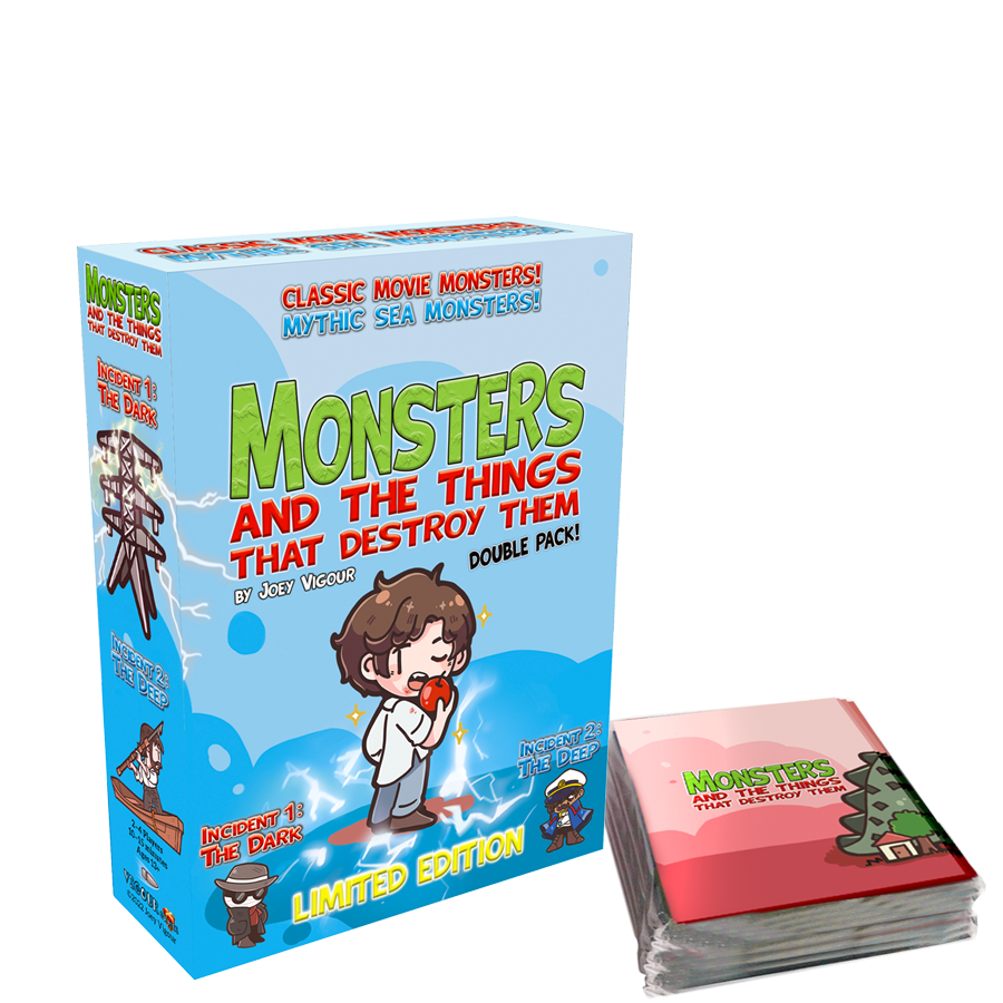 Monsters: The Dark + The Deep [Limited Edition] + custom card sleeves